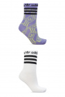 ADIDAS Originals MULTICOLOUR Logo socks 2-pack