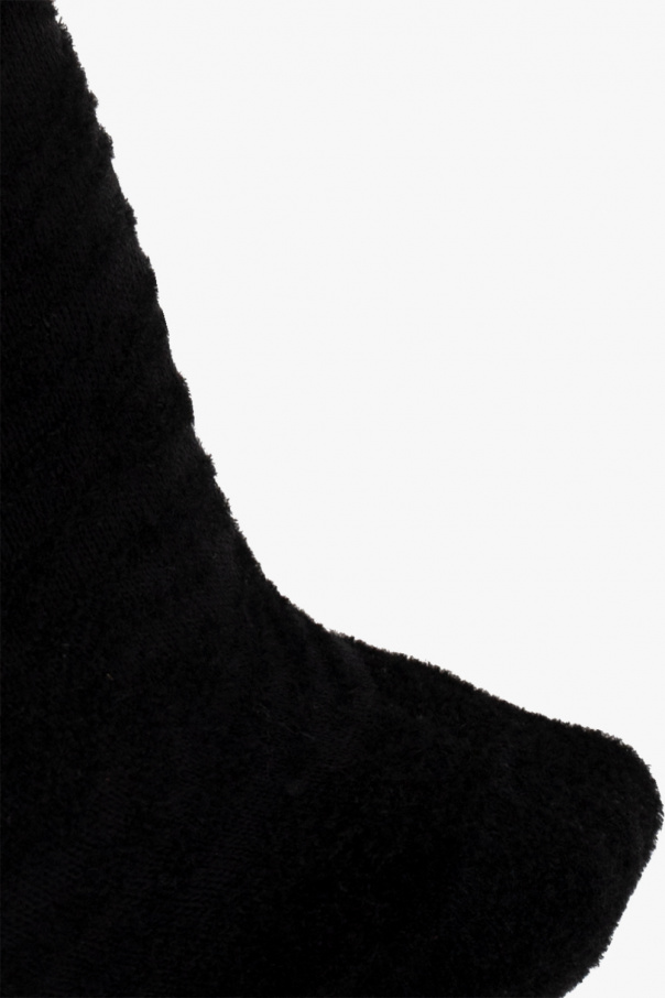 Yohji Yamamoto Socks with animal motif