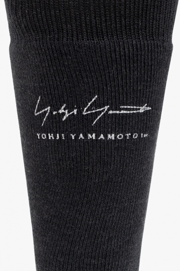 Yohji Yamamoto easy care twill check long sleeve shirt