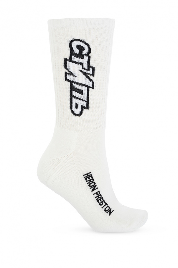 Heron Preston Socks with logo