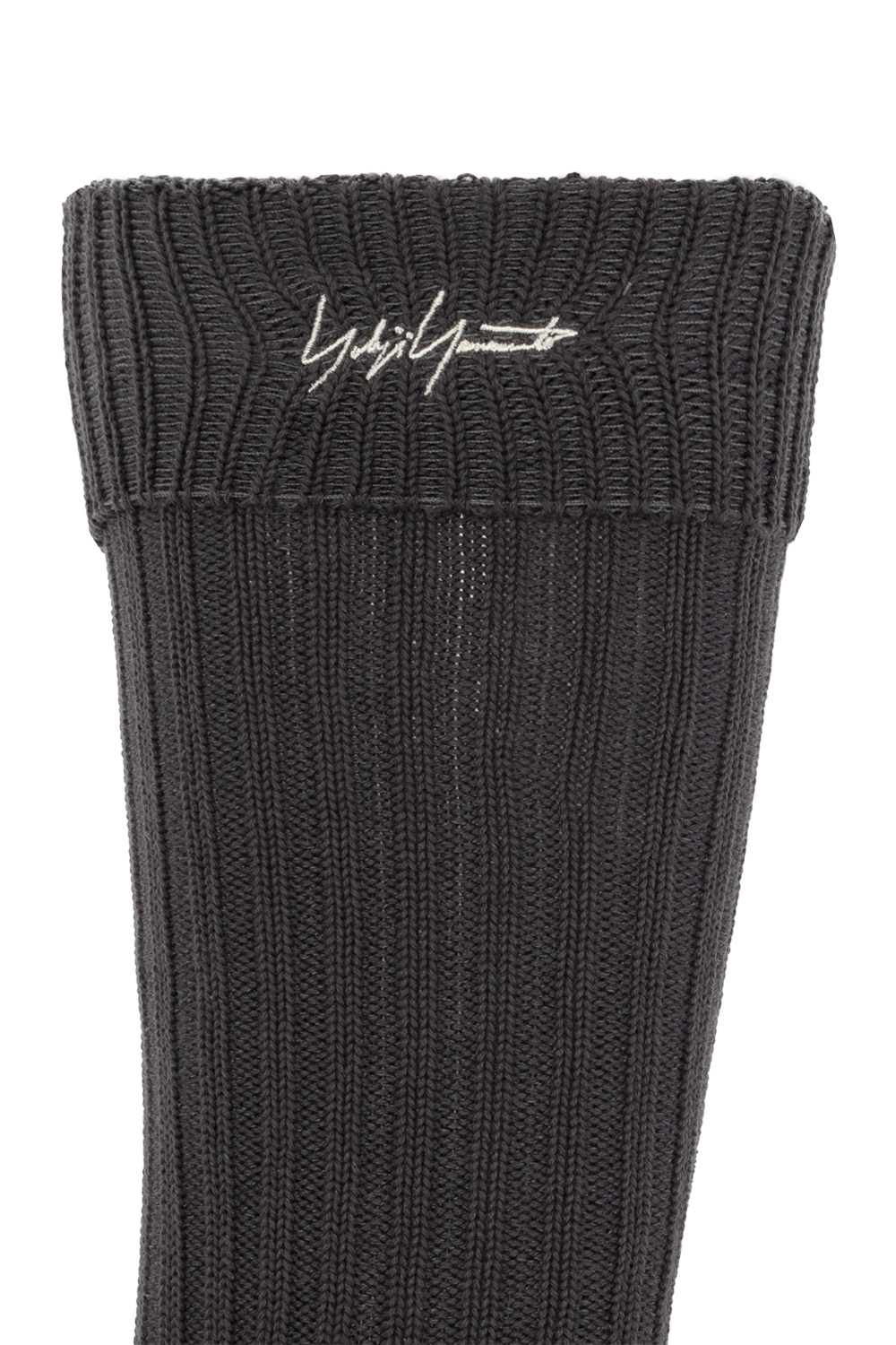 Yohji Yamamoto Long socks with logo