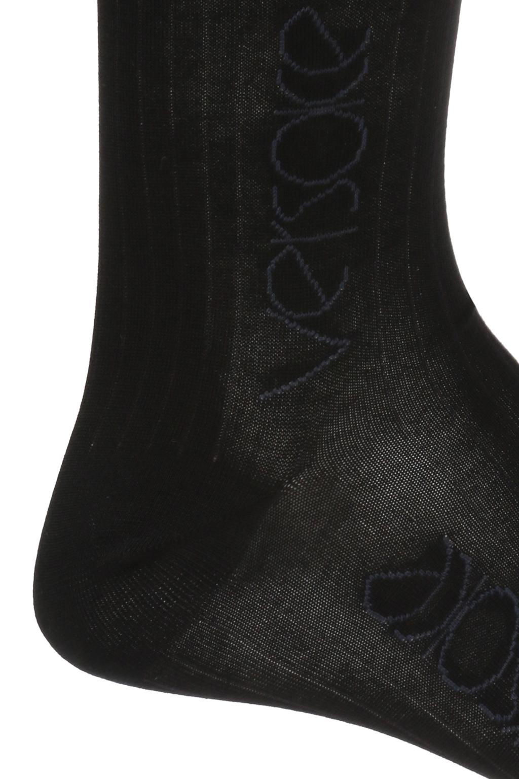 Versace Logo socks