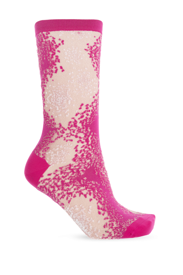 Socks with lurex thread od Issey Miyake