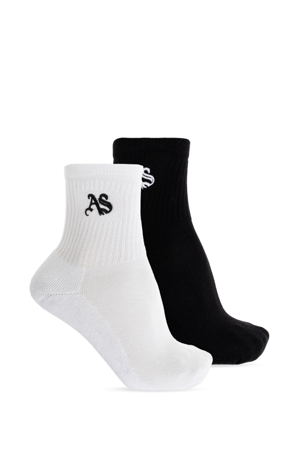 Two-pack of 'Joss Gothic' socks od AllSaints
