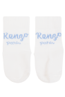 Kenzo Kids WHITE Socks two-pack