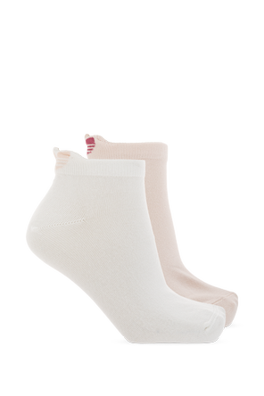 Paquete doble de calcetines con logo
