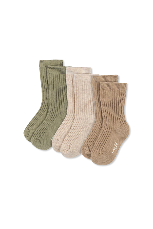 3-pack of cotton socks od Konges Sløjd