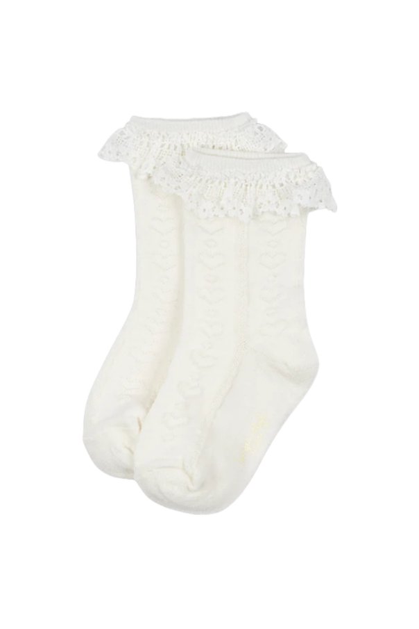Konges Sløjd Pack de dos calcetines con volante