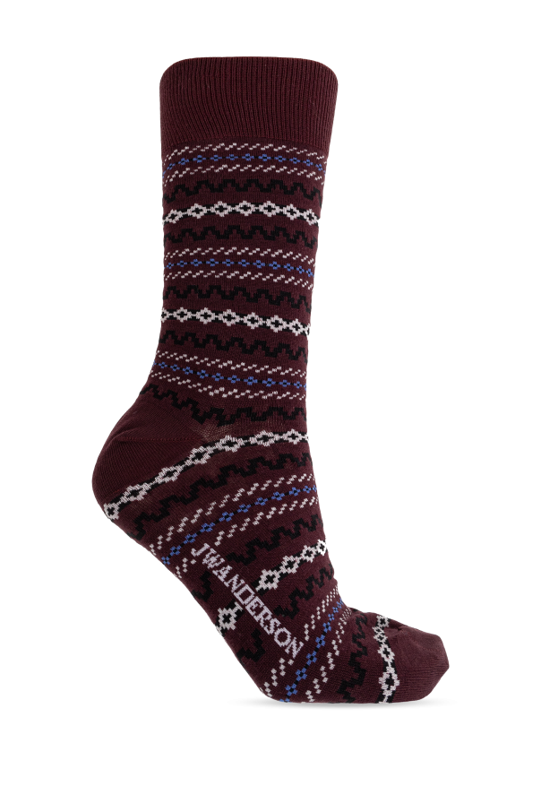 Patterned socks od JW Anderson