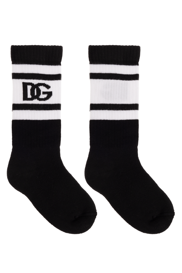 Socks with logo od Dolce & Gabbana Kids