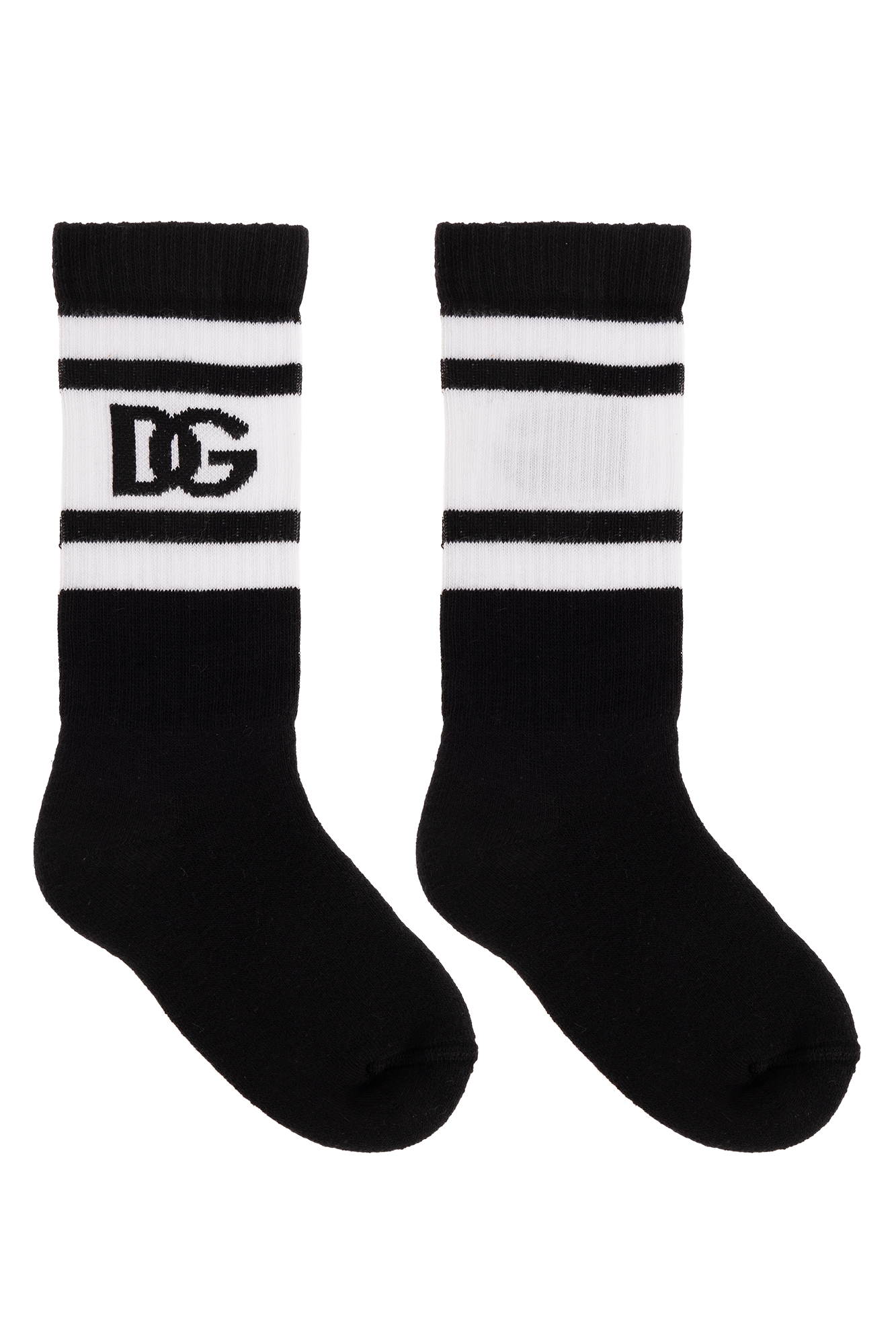 dolce SILK & Gabbana Kids Socks with logo