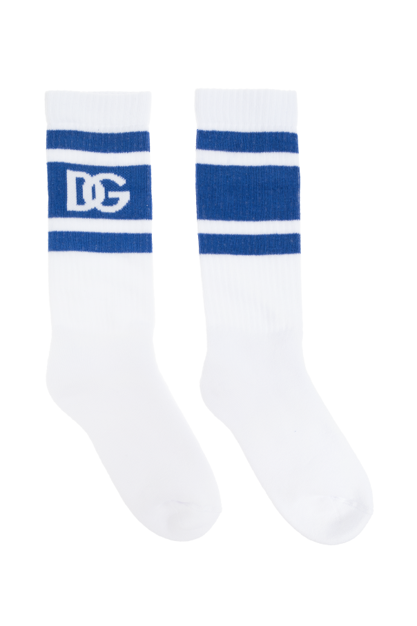 Cotton socks with logo, zdjęcie 1 Cotton socks with logo od Dolce & Gabbana Kids