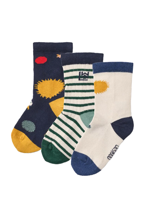 Three-pack of patterned socks, zdjęcie 1 Three-pack of patterned socks od Liewood