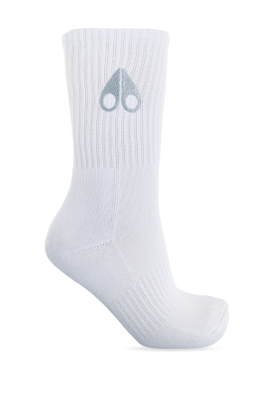 Cotton socks with logo