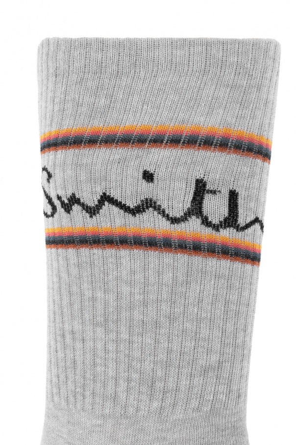 Paul Smith Cotton socks with logo