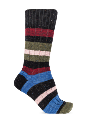 Striped pattern socks