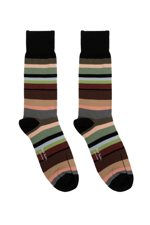 Paul Smith Meias com padrão às riscas