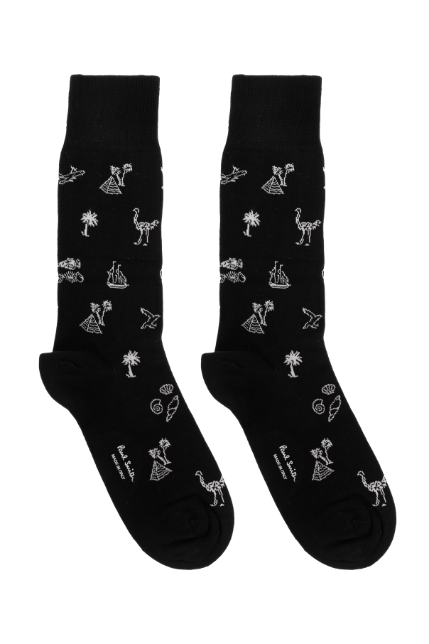 Paul Smith Cotton socks with logo