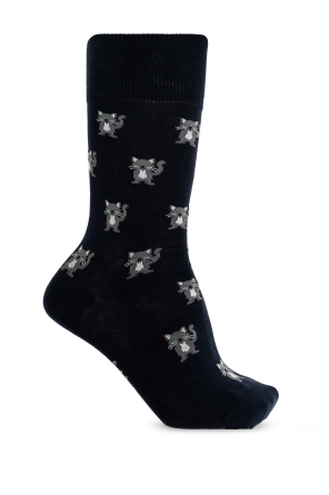 Cotton socks with logo