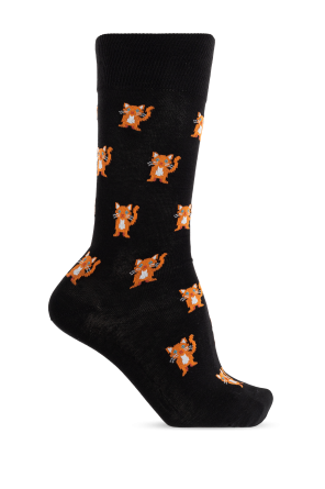 Cotton socks with logo