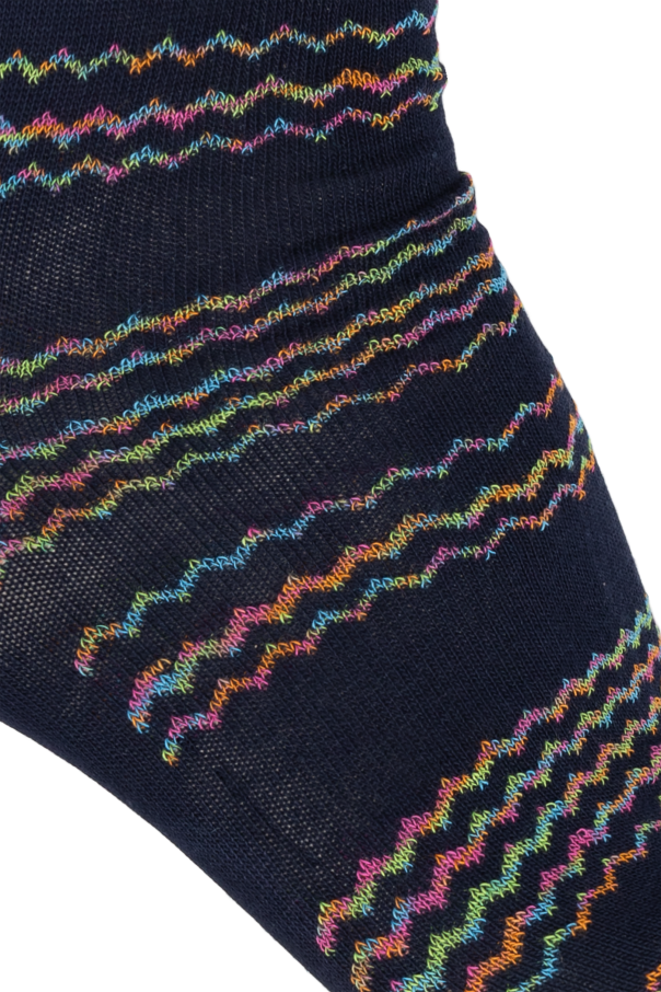 Paul Smith Zigzag pattern socks