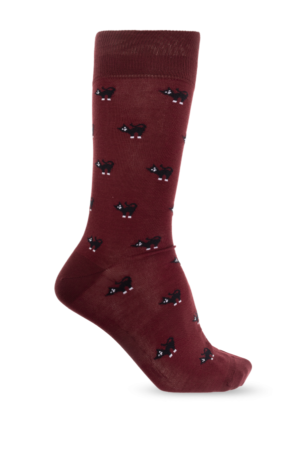 Animal motif socks od Paul Smith