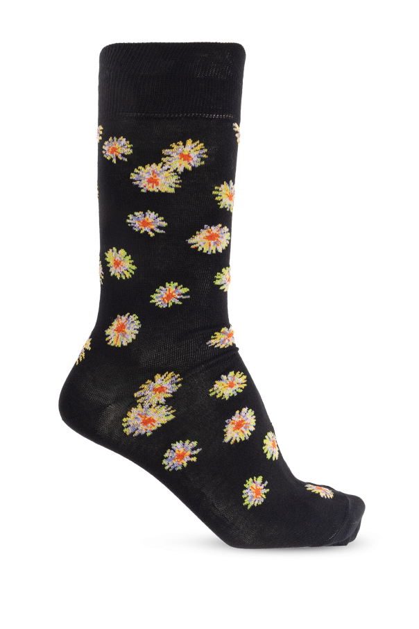 Floral motif socks, zdjęcie 1 Floral motif socks od Paul Smith