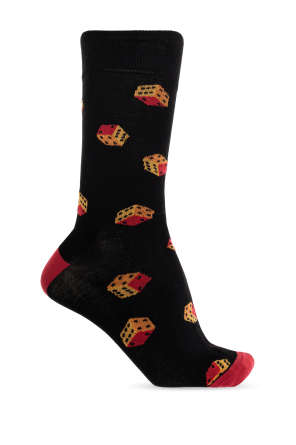 Cotton socks with logo