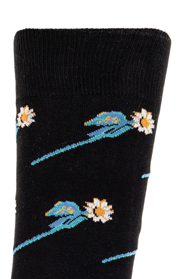 Paul Smith Floral motif socks