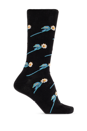 Calcetines con motivo floral