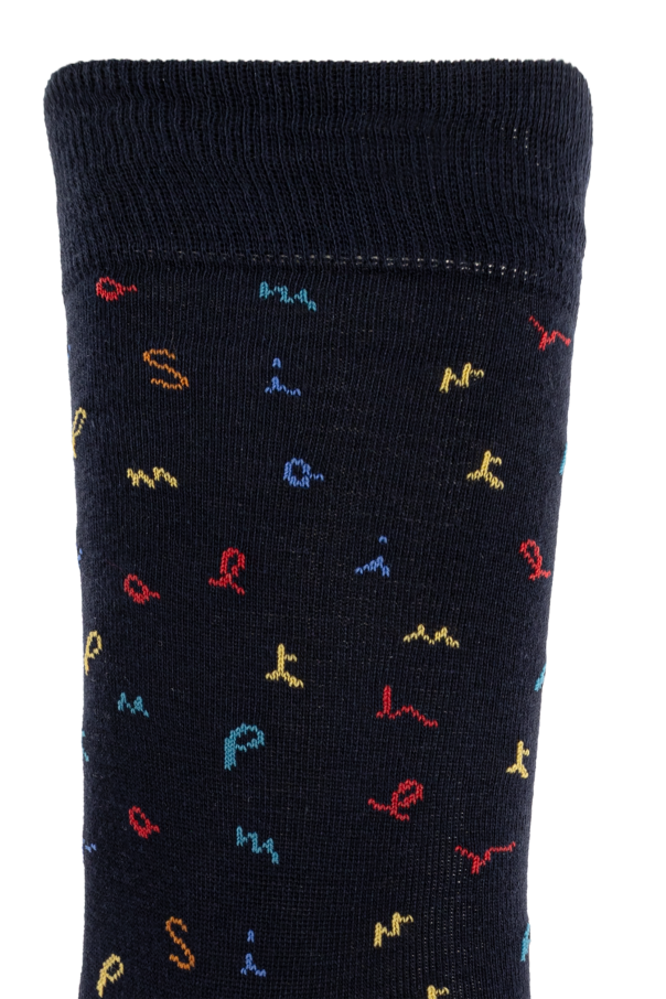 Paul Smith Cotton socks with logo