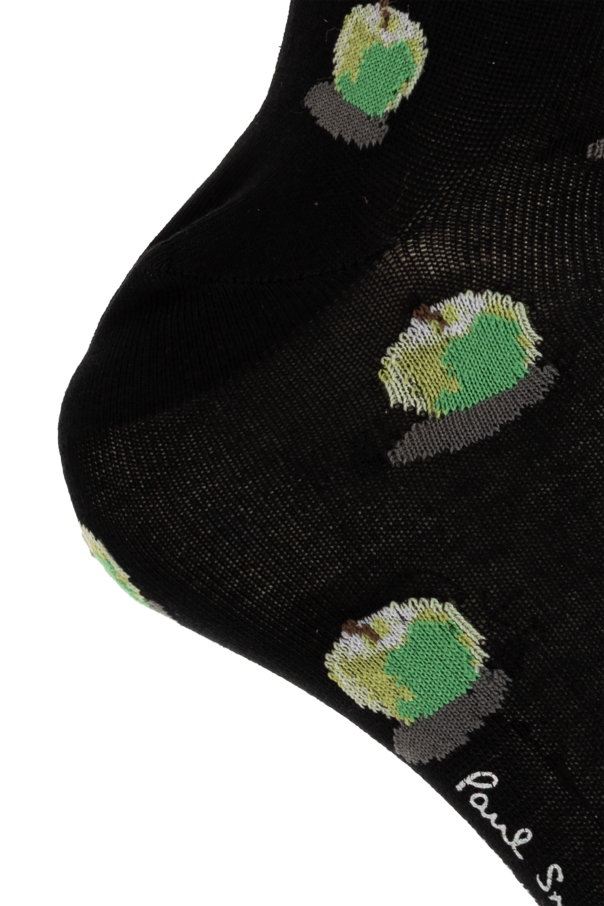 Paul Smith Meias com estampado