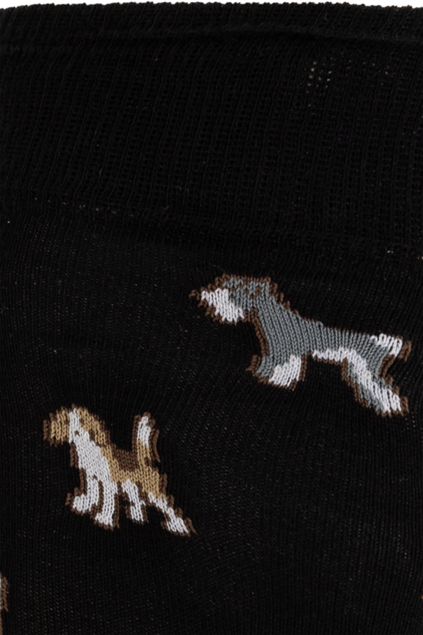 Paul Smith Meias com estampado