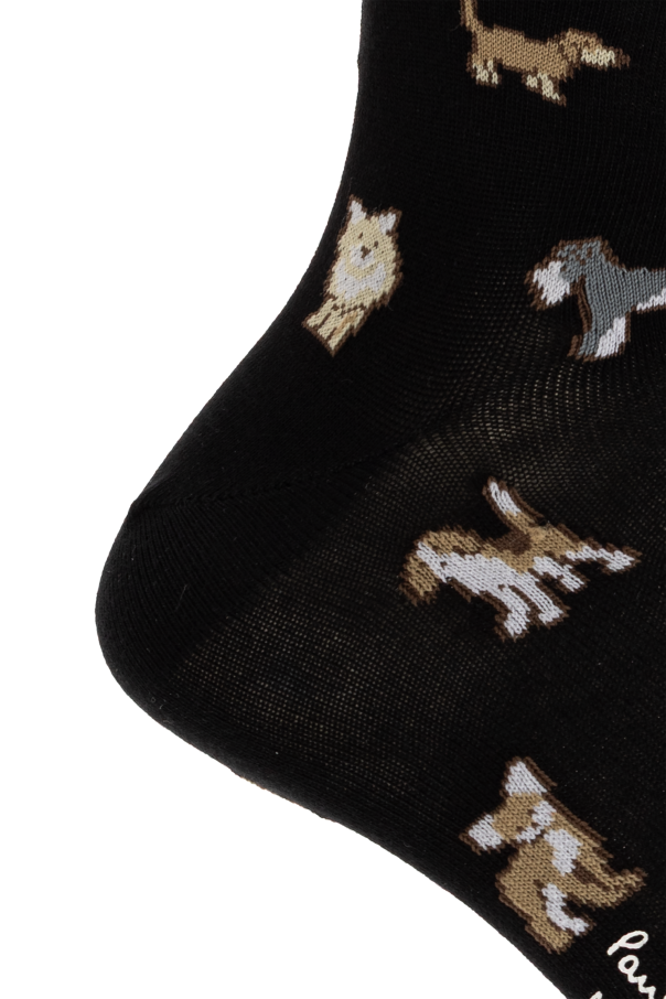 Paul Smith Meias com estampado