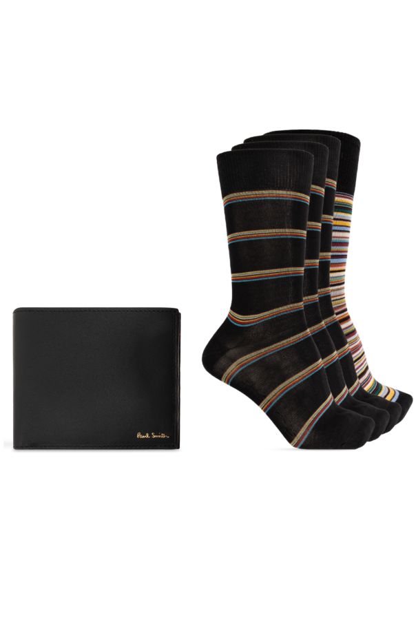 Paul Smith Gift set: wallet and socks three-pack