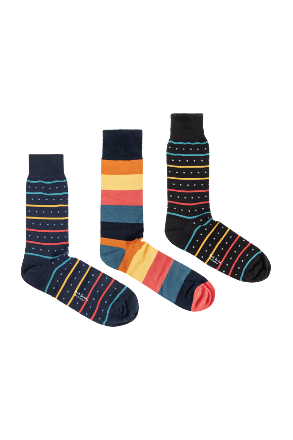 Paul Smith Three-pack of cotton socks