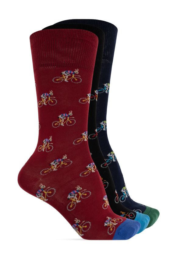 Three-pack of cotton socks od Paul Smith