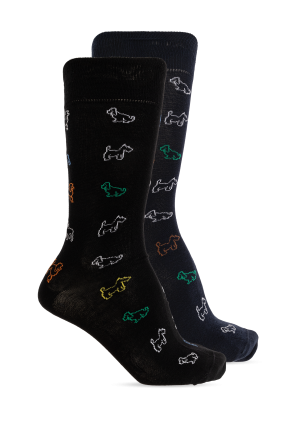 Socks with a decorative pattern
