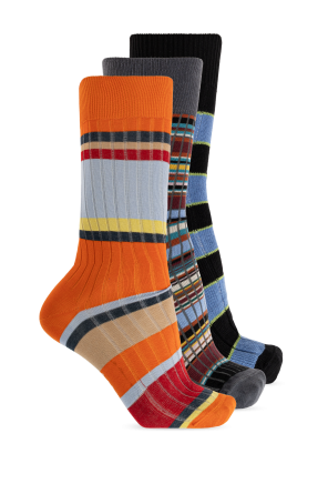 Three-pack of cotton socks