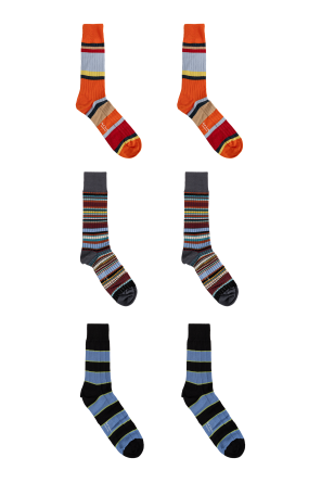 Paul Smith Three-pack of cotton socks
