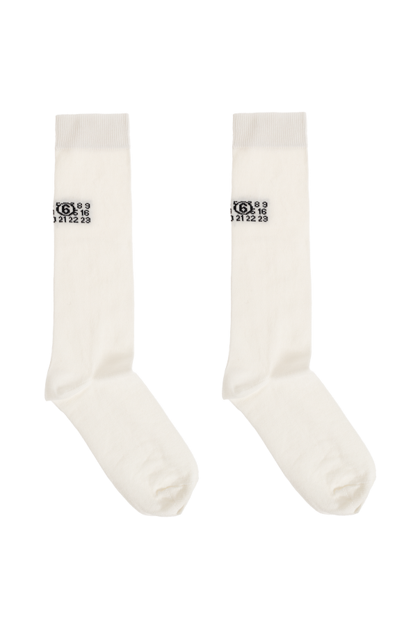 MM6 Maison Margiela Kids Ponožky s logom
