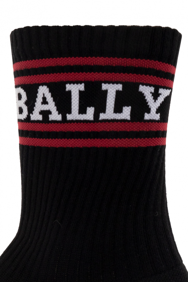Bally BLACK Socks with logo