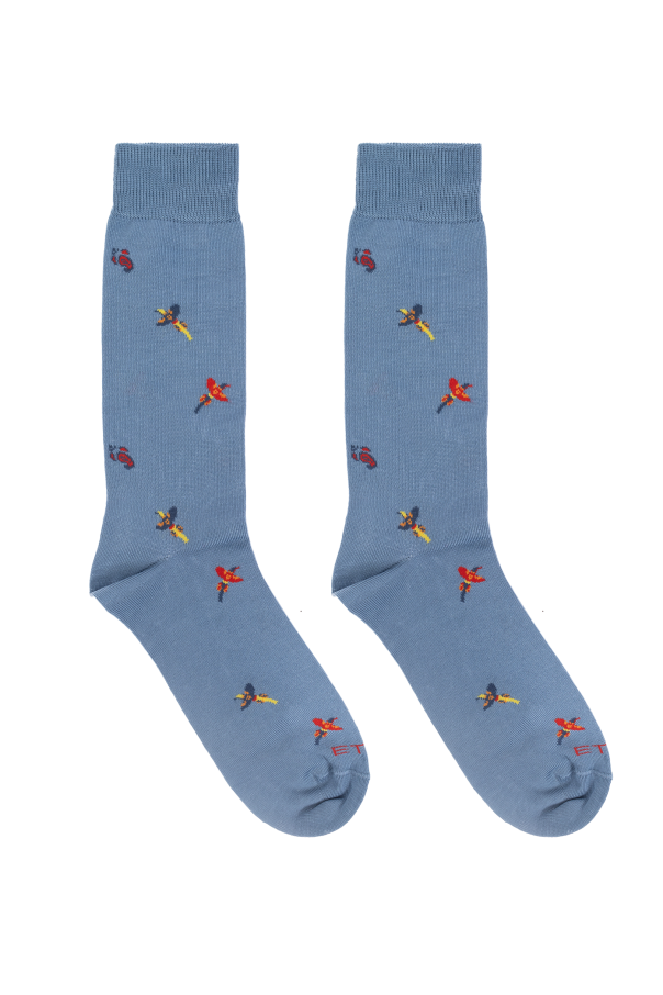 Etro Calcetines estampados