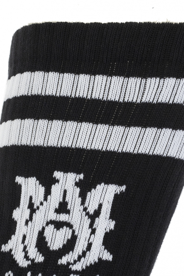 Amiri Socks with logo