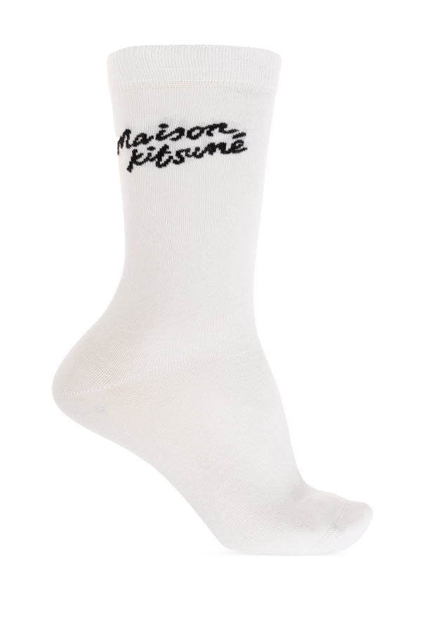Maison Kitsuné Socks with logo