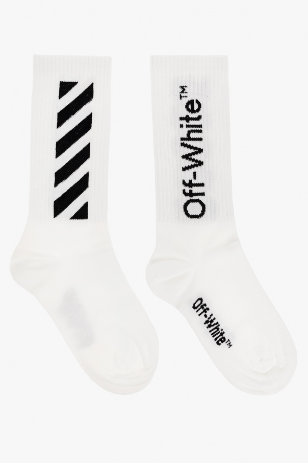 Off-White Kids Socks with logo