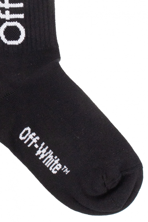 Off-White Kids Socks with logo