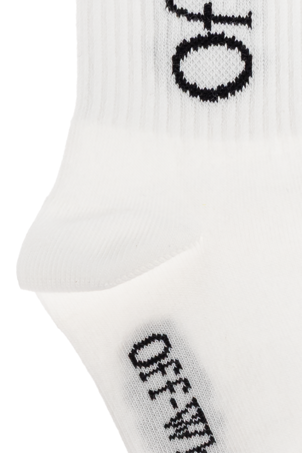 Off-White Kids Calcetines con logo