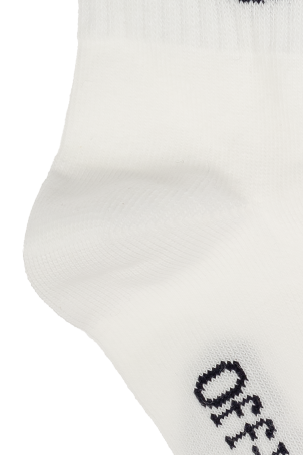 Off-White Kids Cotton socks with logo