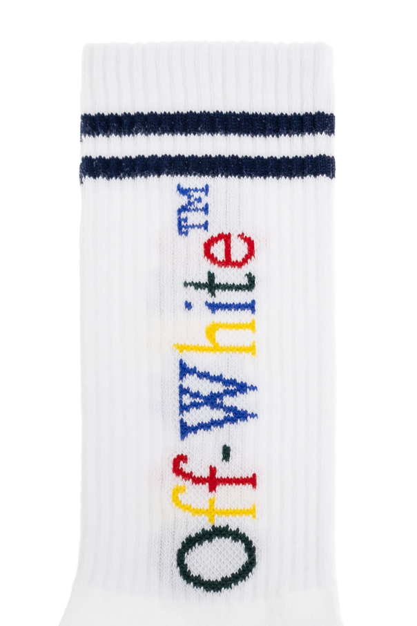 Off-White Kids Calcetines con logo